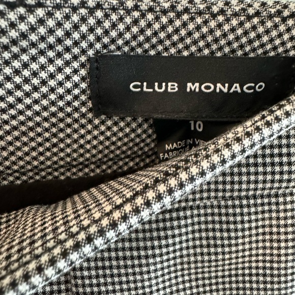 Club Monaco faux wrap mini skirt size 10 - Picture 2 of 8